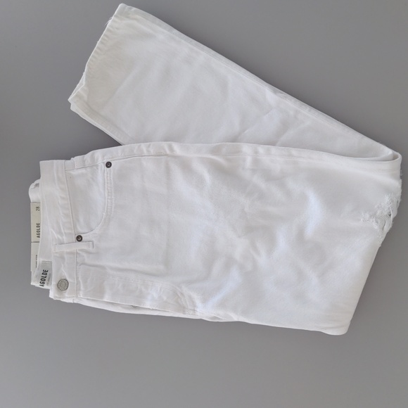 AGOLDE,Fen white distressed jeans NWT,28 - Picture 8 of 14